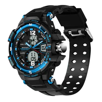 

Lovers' Wrist Watch Water Resistant Sport Watch Fashion Unisex Multifunctional Electronic Watch for Boys GirlsN