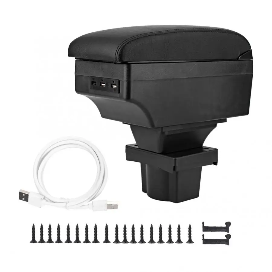 

Car Central Console Armrest Storage Box Replacement Fit for Skoda Octavia A5 Auto Accessory