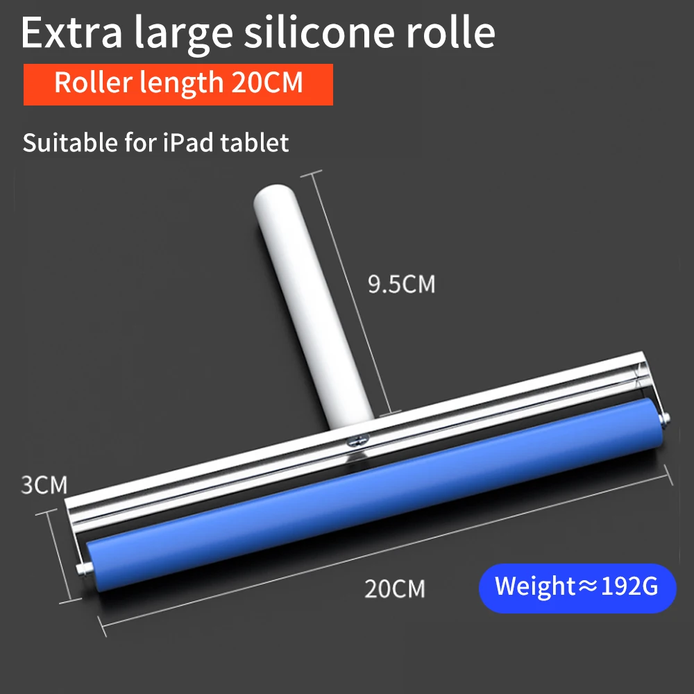 Mobile Phone Repair Tools Mobile Phone Repair Tools Kit LUXIANZI Anti-static Silicone Roller Tool For Phone Tablet Laptop Screen Film Pasting LCD OCA Polarizing Tool 6/7/10/15/20 cm