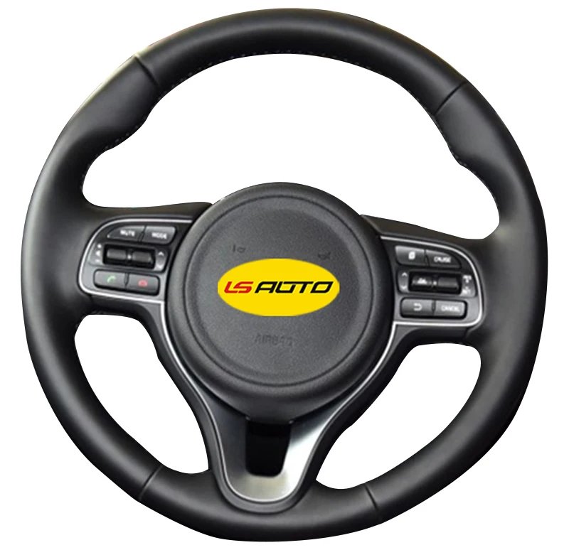 Оплетка на руль для Kia K5 Optima 2016-2018 Sportage KX5 2016-2019 Niro 2017 чехол funda volante | Автомобили и