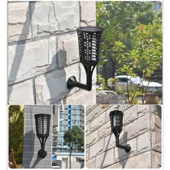 

96 LED Solar Power Lantern Lamp Wall Lantern Garden Path Yard Light Decorative Columns Garden Light Landscape Lighting