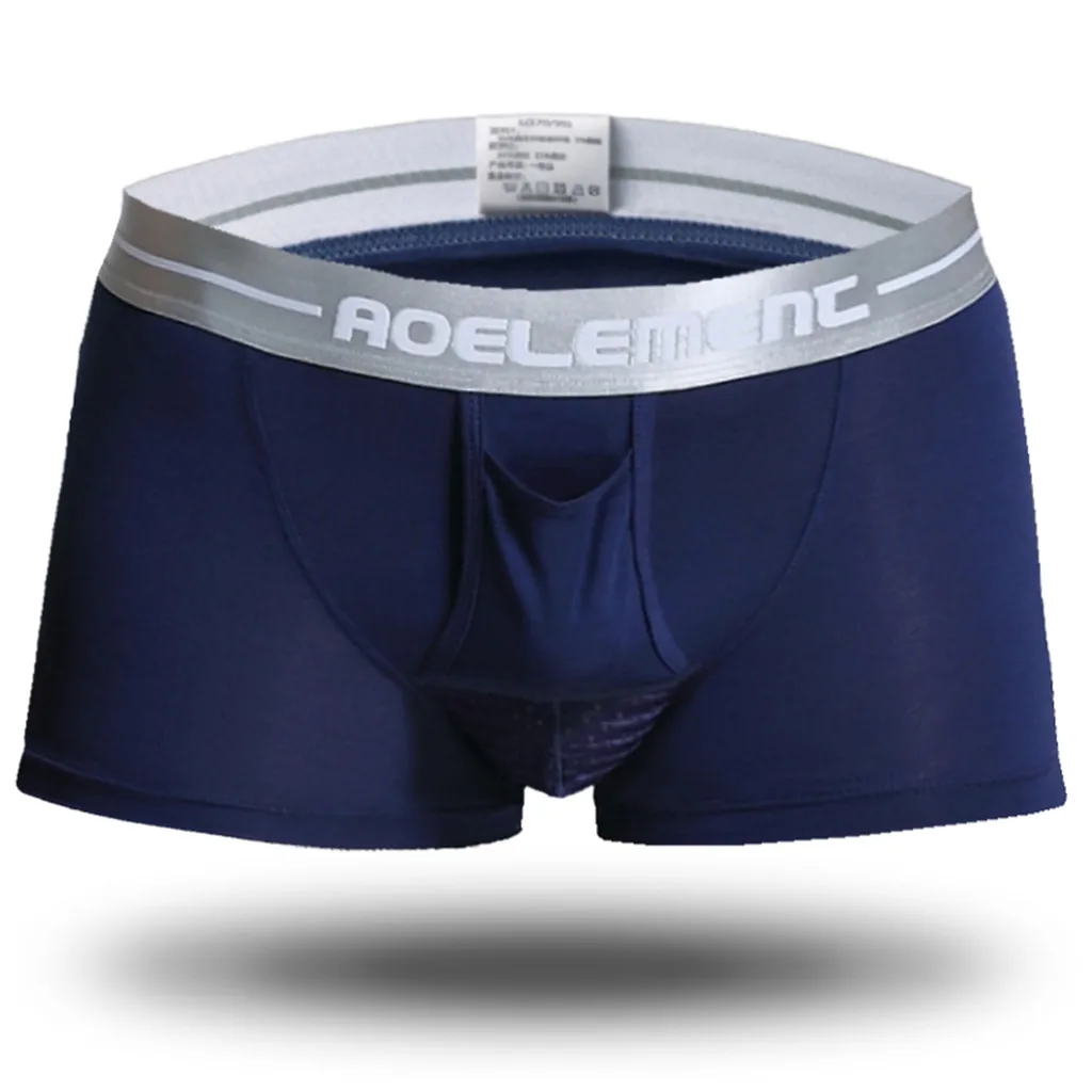 Men's soft Underwear boxershort Scrotum Care Capsule Function Youth ...