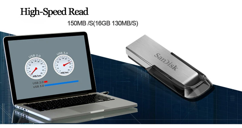 SanDisk CZ73 USB флеш-накопитель USB 3,0, флешка 256 ГБ, 128 ГБ, 64 ГБ, 32 ГБ, 16 ГБ, флеш-накопитель, флешка для телефона