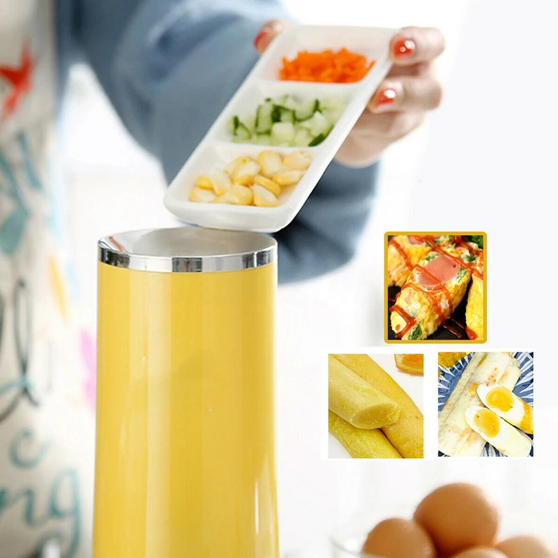 Электрический Eggroll машина плита Яйцо ролл машина колбаса жарки приготовления чашки инструмент США Plug