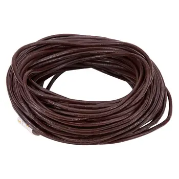 

10m Cowhide Genuine Leather Cords for Jewelry Bracelet Beading Craft Making
