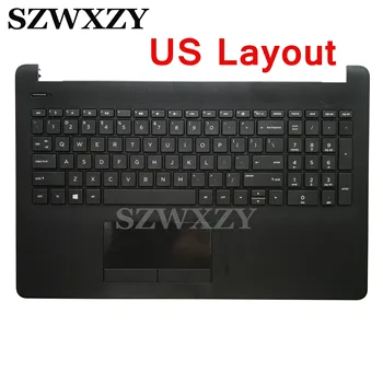 

NEW 925008-001 For HP 15-BS 15-BW Palmrest Case Upper Cover Backlit US Keyboard With Touchpad