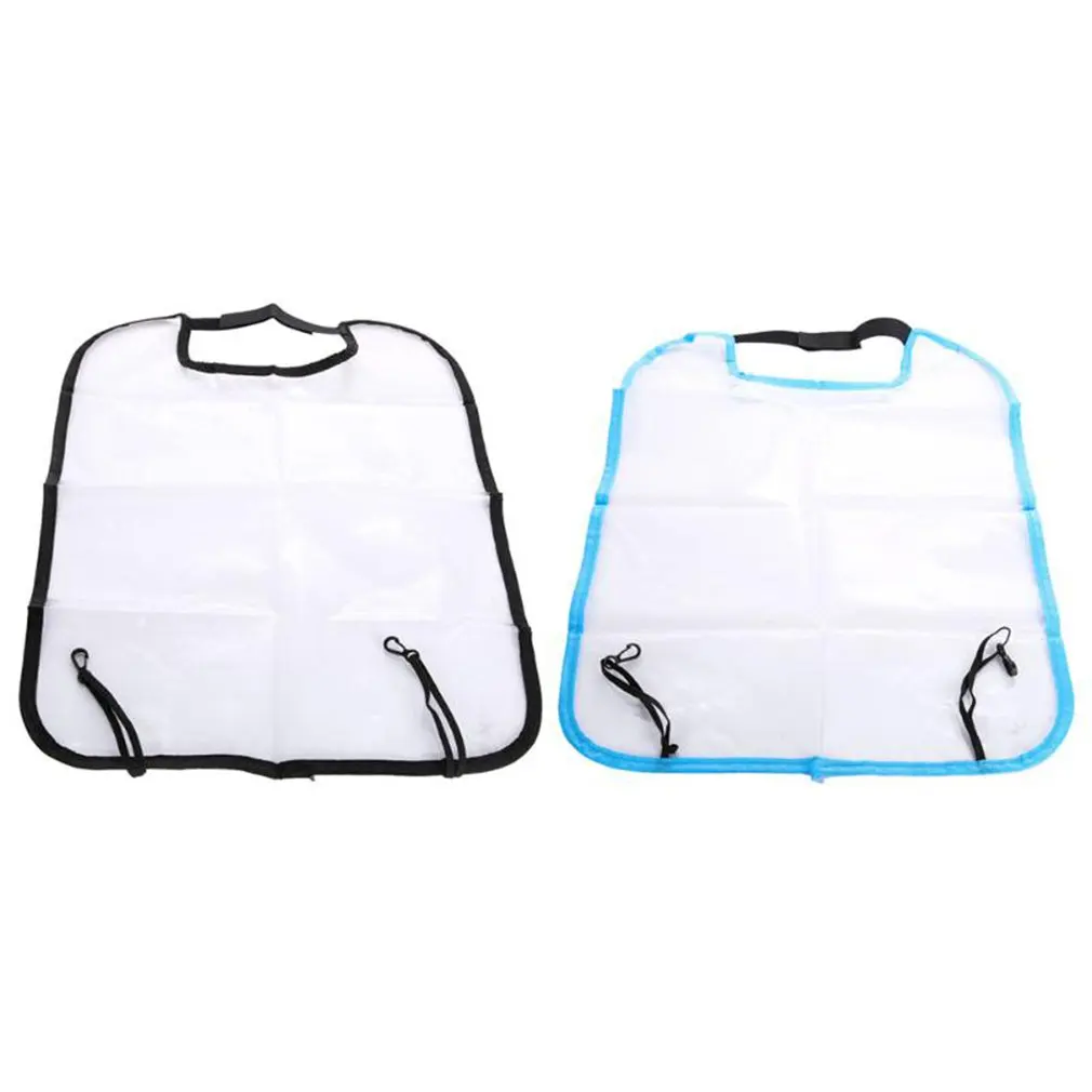 Car Care Seat Protection Backrest Cover Kids Protective Cover Transparent Cleaning Anti-Kick Pad Auto Parts Accessories Hot