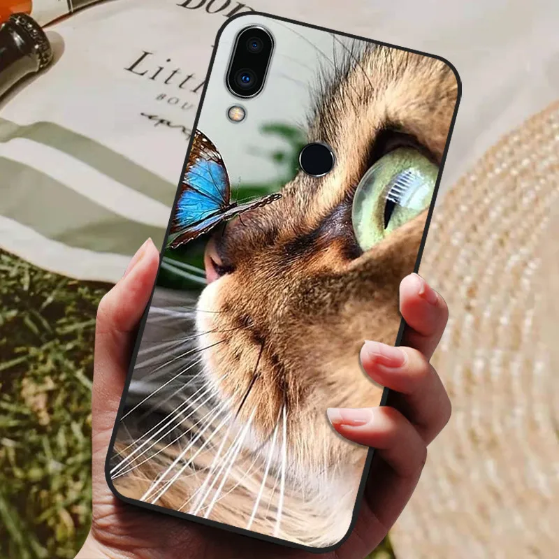 For Meizu Note 9 Case Wolf Cartoon Silicon Soft TPU Back Cover For Meizu Note 9 Phone Cases for Meizu Note9 Fundas Coque Capa