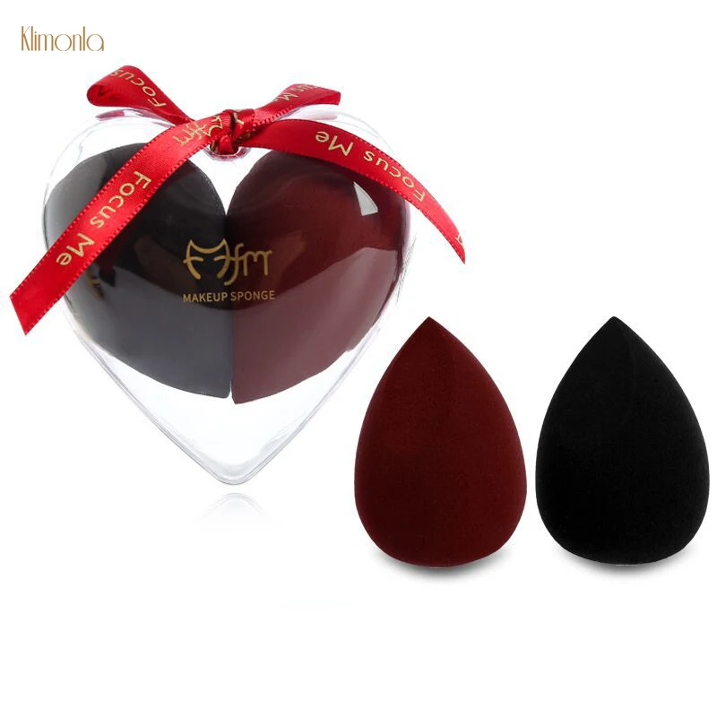 

2Pcs Cosmetic Puff Mix 3 Styles Make Up Foundation Cream Sponge Beauty Accessories Tool Water Drop Shape Makeup Tools 6*4CM