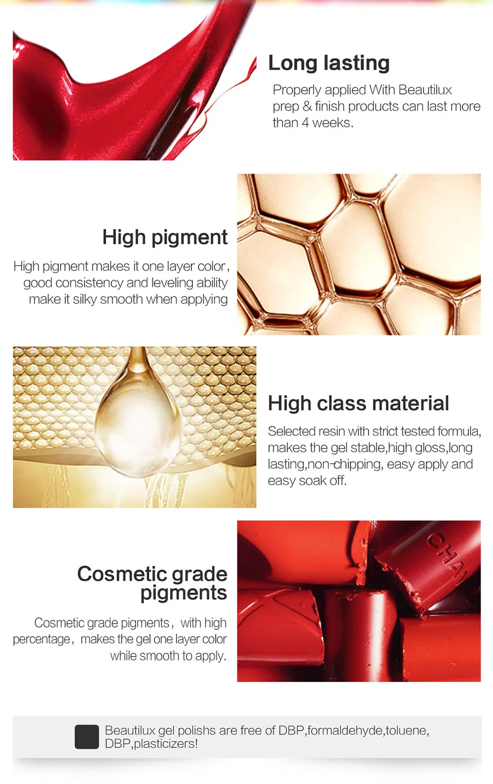 Beautilux Cheese Nail Gel Polish UV LED Ice Cream Sugar Semi Permanent Gels Nails Lacquer Candy Color Nails Gel Varnish 10ml