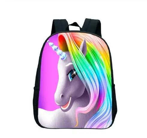 Kawaii Единорог детская школьная сумка рюкзаки мультфильм малыш рюкзак для мальчиков и девочек детский сад рюкзак