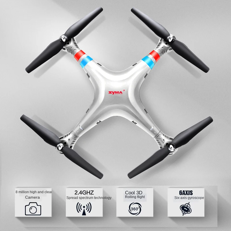 SYMA X8G Большой Профессиональный Rc Дроны с Камера Hd 1080P антенна Пульт дистанционного Управление самолет 6 оси с светодиодный Дрон X Pro Радиоуправляемый вертолет