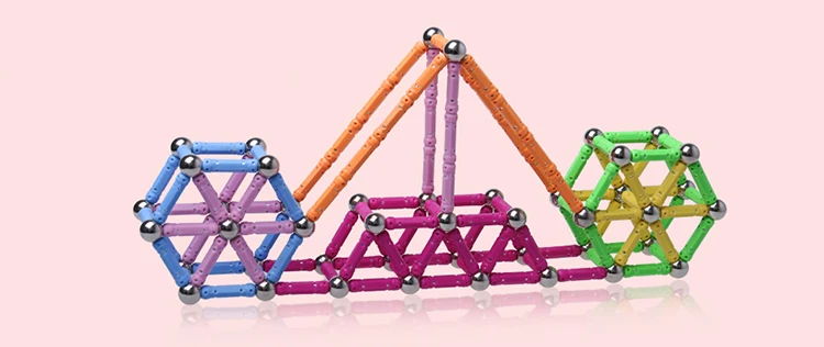 Магнитный стержень магнитные шарики конструктор Развивающие игрушки для детей свободно собранные магнитные шары Кубики Игрушки для детей