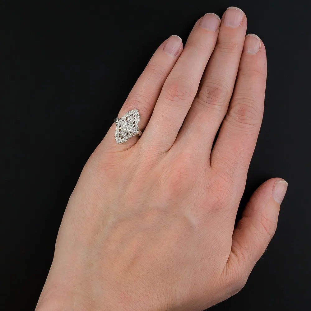 Engagement Rings Trendy Style Geometric Shape Dazzling Tiny Cubic Zirconia Ring for Women Artistic Bulk