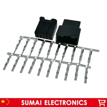 

10 Pin Navigation connector,10P multimedia CD host speaker output plug for Toyota Camry