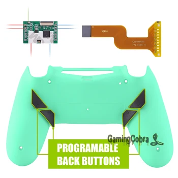 

Mint Green Dawn Programable Remap Kit for PS4 Slim Pro Controller JDM 040/050/055 w/ Custom Back Shell & 4 Back Buttons