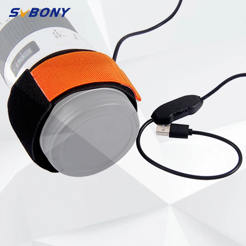 Acheter 3 Types de bande de chauffage de rosée 25 30 40 CM 5 V pour l astronomie télescope caméra DSLR lentille température garder du brouillard rosée gel W2592