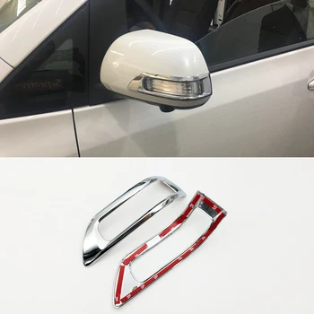 

KOUVI ABS chrome car accessories side rearview tail mirror cover cap trim For Toyota Sienna 2015 2016 2017 2018