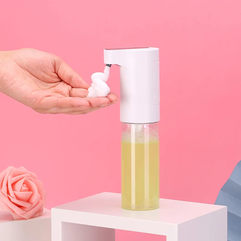 

Intelligent Automatic Liquid Soap Dispenser Induction Foaming Hand Washing Device For Kitchen Bathroom Accessories