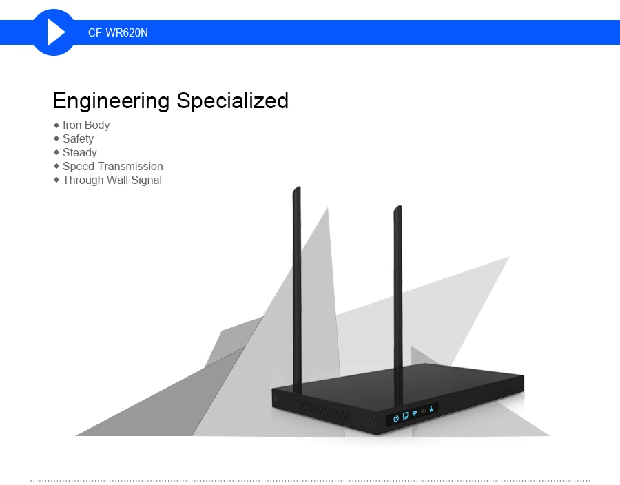 COMFAST CF-WR620N беспроводной коммерческий маршрутизатор Wifi диапазон расширитель 2,4 ГГц точка доступа 7dBi антенны для офиса кафе большой дом