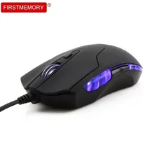 Профессиональная Проводная игровая мышь Оптический, эргономический компьютер с 6 кнопками USB геймерская мышь с светодиодный подсветкой для ноутбук ПК настольный компьютер