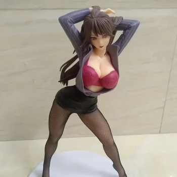 

Anime Hataraku Onna no Ureta Ase Otome Kurosama Sexy Girl PVC Action Figure Collectible Model doll toy 27cm