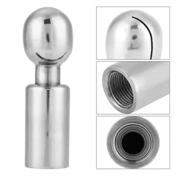 

Rotary Spray Ball 3/8 Inch Female Thread Sanitary Stainless Rotary Spray Ball for CIP Tank Cleaning 360 Degree