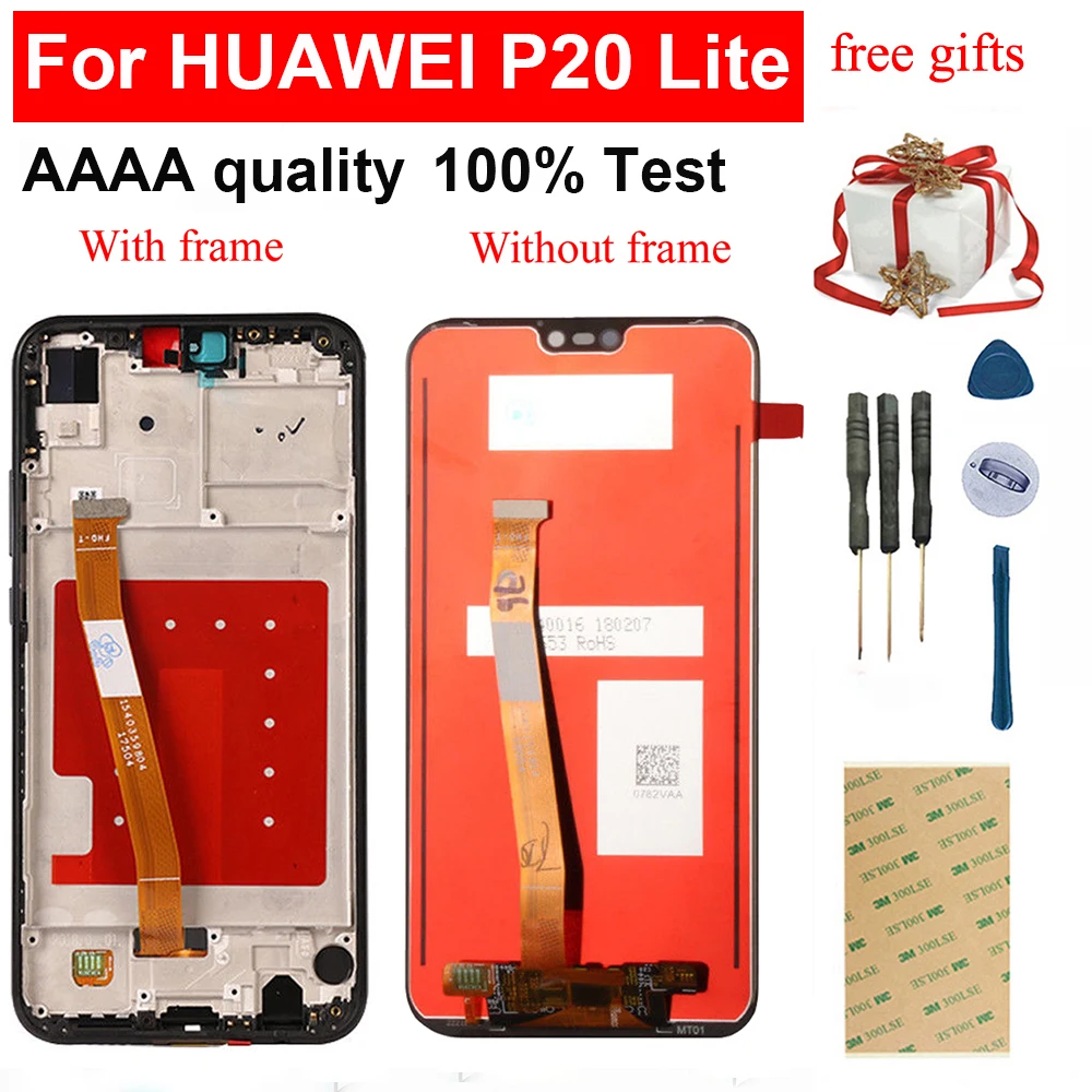 5 84 ''для huawei P20 Lite ЖК дисплей ANE LX1 LX3 для Nova 3e сенсорный экран дигитайзер