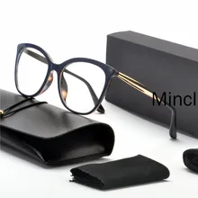 Модные маленькие оправы кошачьи женские очки рамка может быть оснащена близорукостью прозрачные стекла, винтажные мужские Оптические Оправы FML
