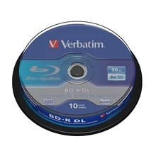 Verbatim DL BD-R 50 Гб 6X 10PK шпиндель двойной слой Blu-Ray записываемый медиа диск Фирменная компактная запись после хранения данных 43 Verbatim DL BD-R 50 Гб 6X 10PK шпиндель двойной слой Blu-Ray записываемый медиа диск Фирменная компактная запись после хранения данных 43