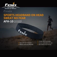 Воздухопроницаемая нейлоновая ткань Fenix AFH-10 высокоэластичная быстросохнущая спортивная повязка на голову