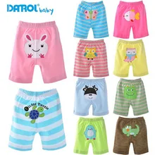 Оригинальные летние детские штаны из чистого хлопка с вышивкой животных; шорты для кормления