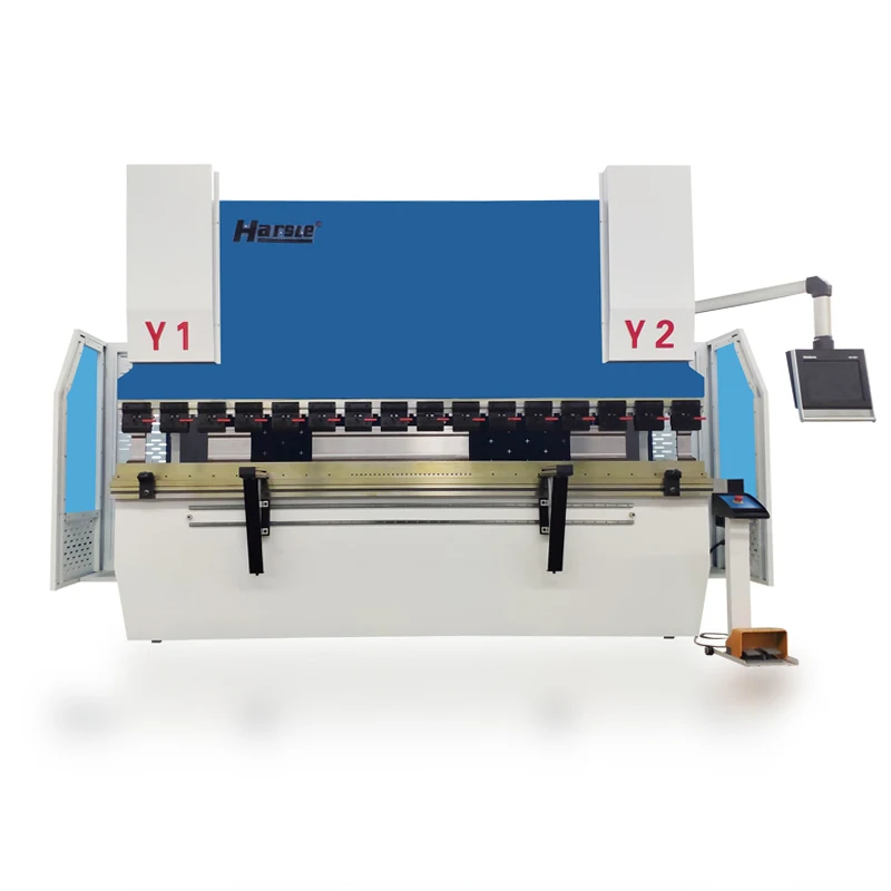 Гибочный станок с чпу для листового металла. Листозагибочный станок. cnc press brake. harsle.