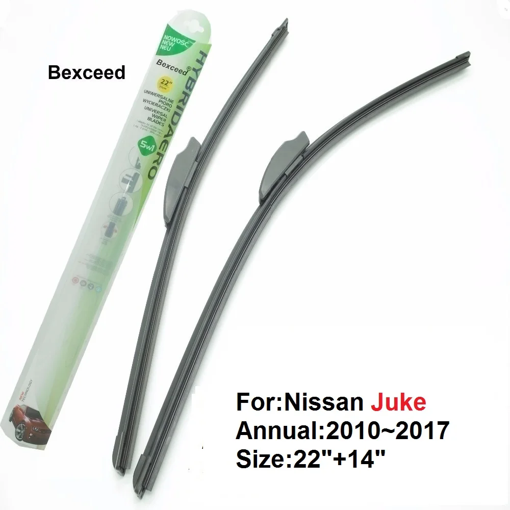 Wiper Blade for Nissan Juke 22"+14" High Quality Bexceed of Car