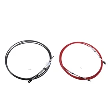 2 шт. 14 футов дроссельной заслонки управление кабель для Yamaha подвесной красный и черный