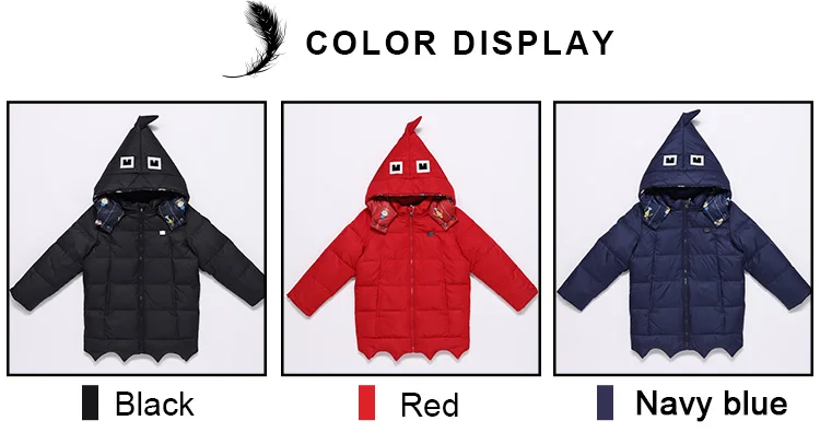 Bilemi cute winter black coats for teens