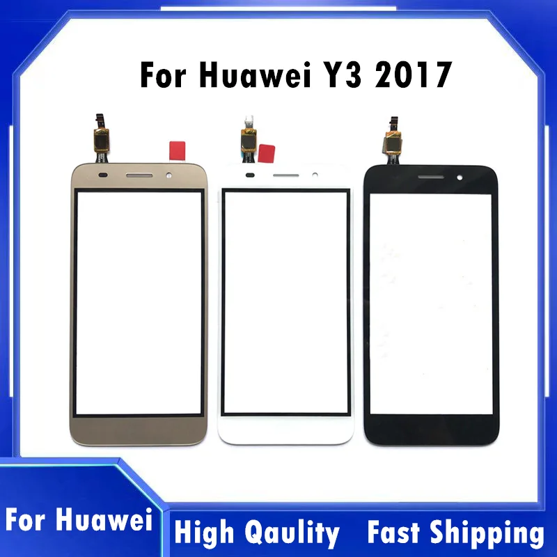 Сенсорный экран 5 0 &quotдля Huawei Y3 2017 CRO-U00 CRO-L02 с дигитайзером сенсор внешняя