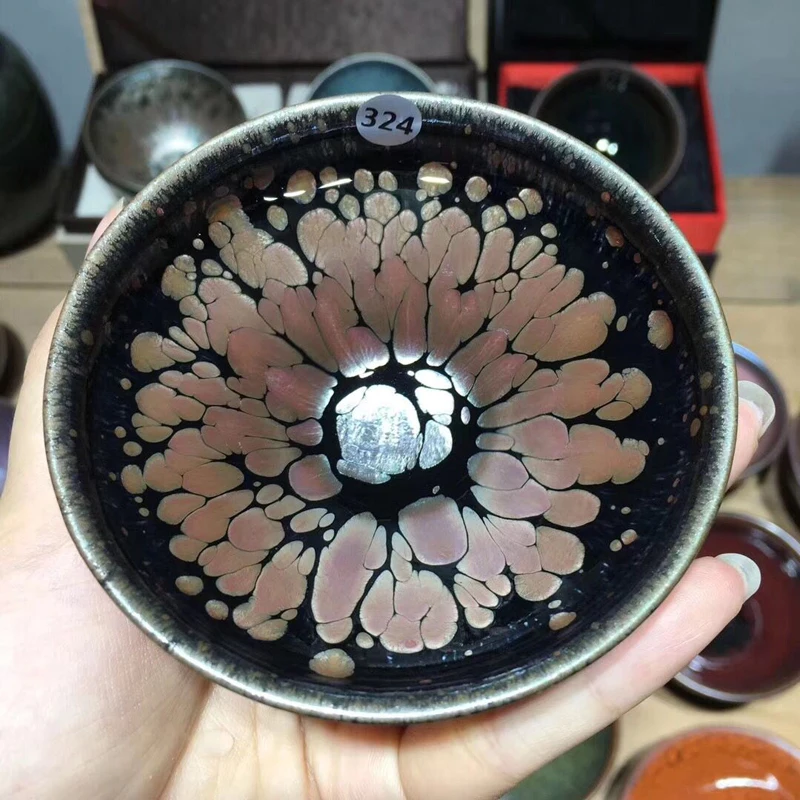 Jianzhan традиционные чаши с высоким качеством тенмоку глазурь красивые чашки для чайной церемонии церемониальная чаша сделано знаменитым мастером