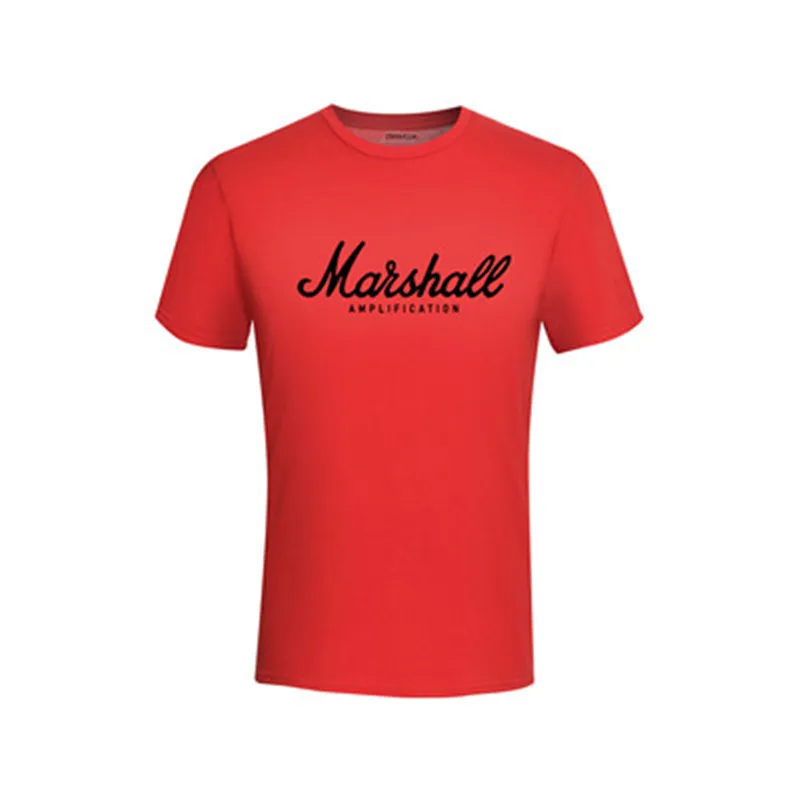 2019 новая футболка усилитель логотипа увеличенная музыка Повседневная брендовая мужская футболка модная футболка Повседневная брендовая