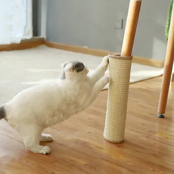 

ITSMAOMI Kitten Scratch Board Sisal Furniture Bed Mattress Protector Table Chair Sofa Legs Mat Cat Toy