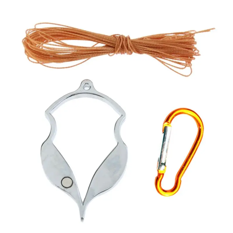 

Hook Detacher Remover Nylon Line Carabiner Kit Stainless Steel Unhook Device For Fishing