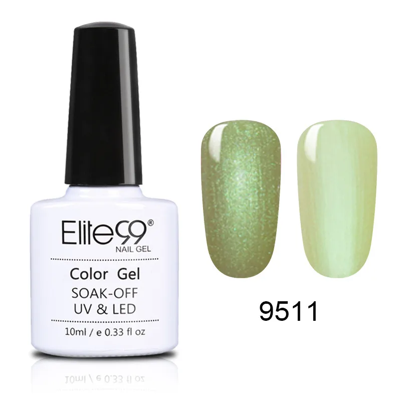 Elite99 10 мл основа гель лак для ногтей Русалка УФ гель лак жемчуг шеллак гель лак для ногтей для маникюра УФ светодиодный лак для ногтей гибрид - Цвет: 9511