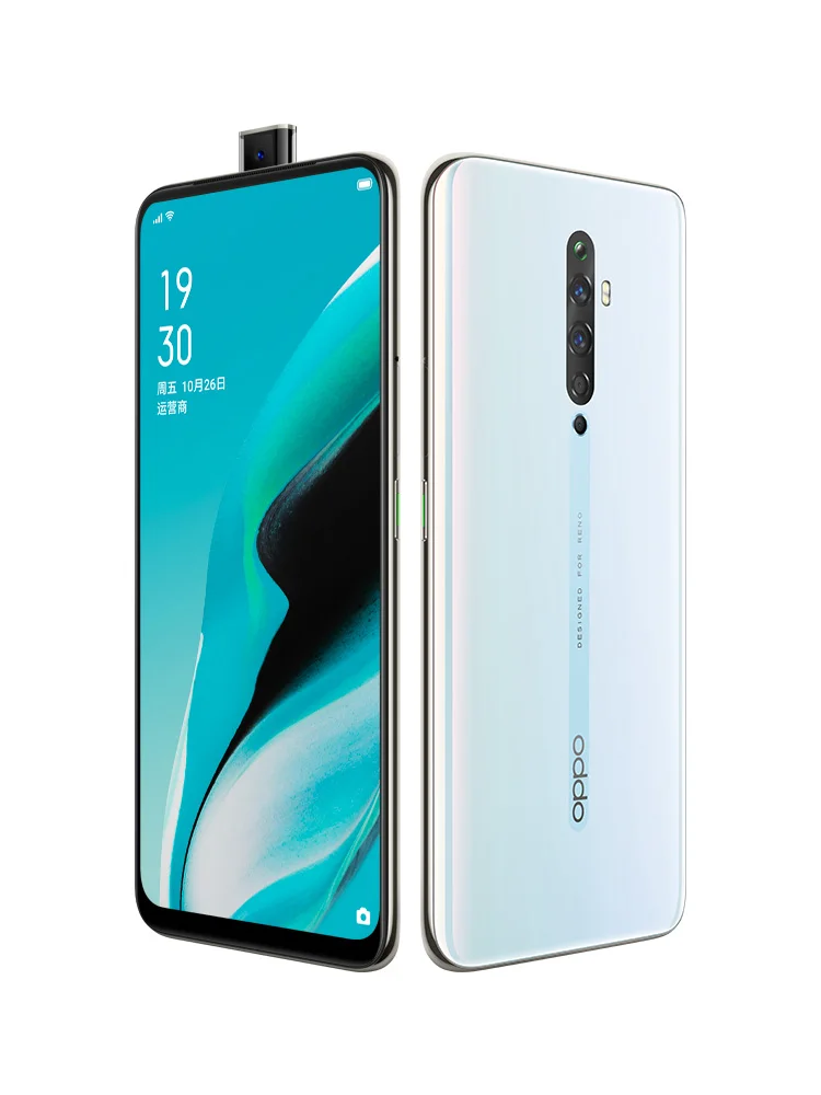 Стоковый мобильный телефон Oppo Reno 2 Z 4G LTE 6," 2340X1080 8G RAM128G rom 48.0MP VOOC 3,0 отпечаток пальца Android Reno 2Z