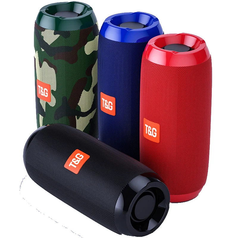 New Portable 10W Wireless Bluetooth Subwoofer Waterproof Column Music Player Bass Speaker With FM Radio For Outdoor |