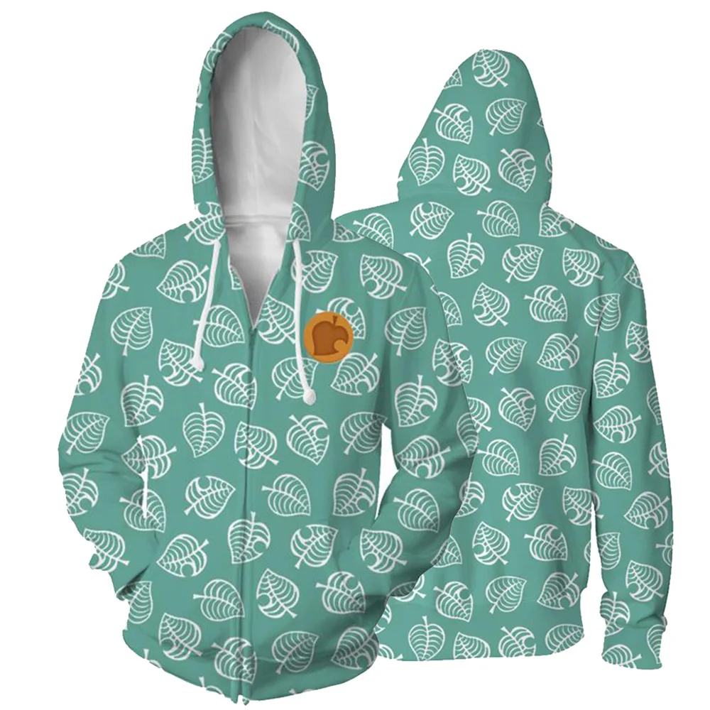Adults Kids Game Animals Crossing Cosplay Costume T Shirt Men Women Boys Girls Tom Nook Shirts Raccoon Family Zipper Coat Mask
