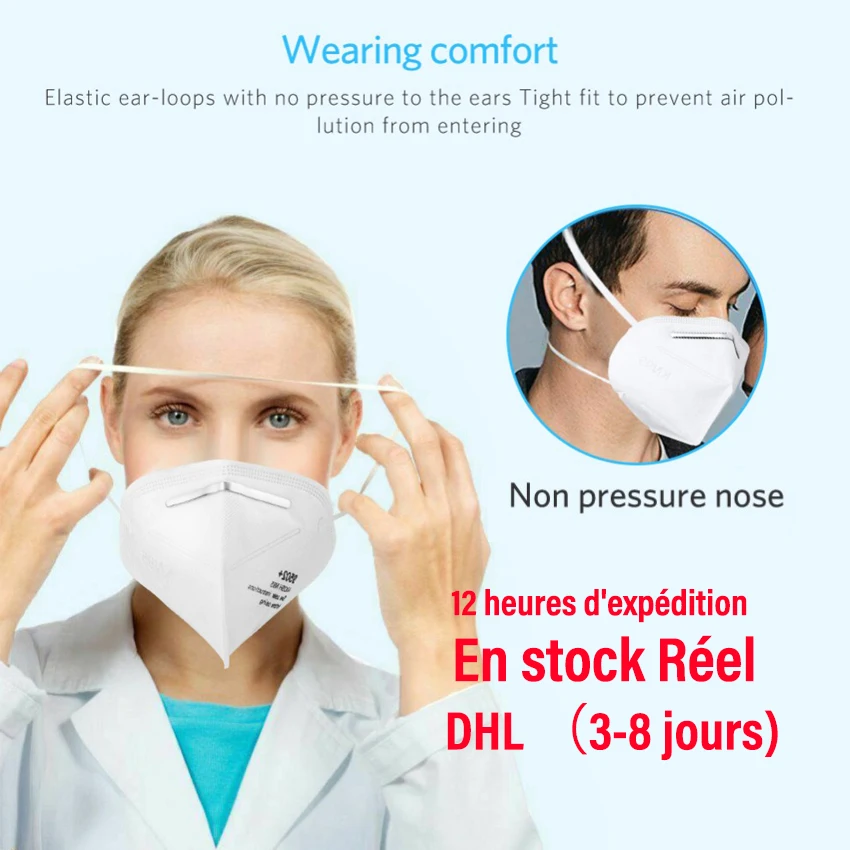 

100 pcs kn95 mask Nikola Perusina shiping by aliexpress standard shipping way