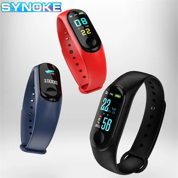 

Sport Ladies Smart Watch Blood Pressure Heart Rate Fitness Tracker Pedometer Waterproof Men Smart Watch For Android IOS