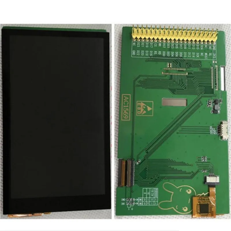 IPS 4,3 дюйма 16,7 М TFT LCD емкостный сенсорный экран с адаптером LG4572B Привод IC 480*800 24 бит RGB888 интерфейс STM32|capacitive touch screen|lcd capacitivergb interface | АлиЭкспресс