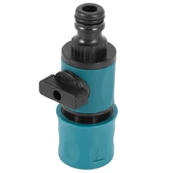 Plastic Valve with Quick Connector Agriculture Garden Watering Prolong Hose Irrigation Pipe Fittings Hose Adapter Switch 1 Pc