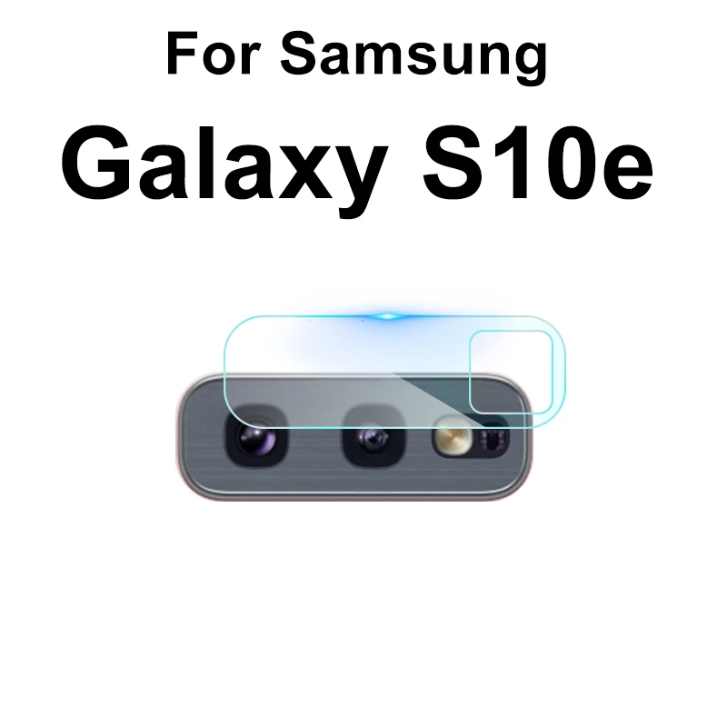 Защитная пленка для экрана камеры samsung Galaxy A30 A50 S10 Plus S10e M30 M20 M10 для камеры samsung Galaxy A9S A9 - Цвет: For S10e